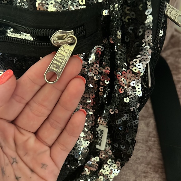 Pink backpack